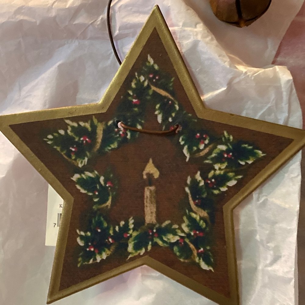 STAR WITH CANDLE A BELL NEW KENNEDY COLLECTION